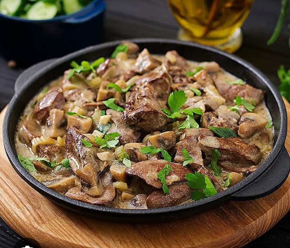 Bœuf Stroganoff